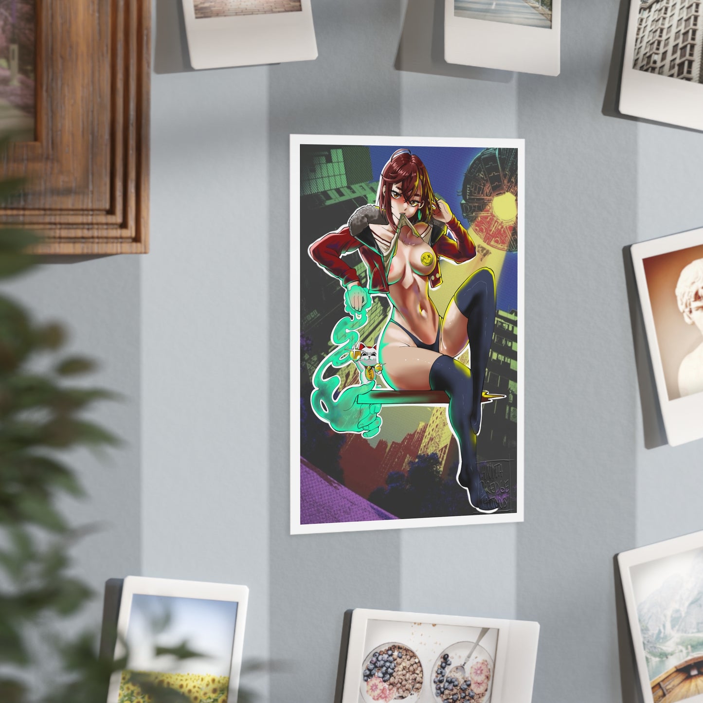 Momo Ayase | NSFW 18+ | Dandadan | Anime Poster Print