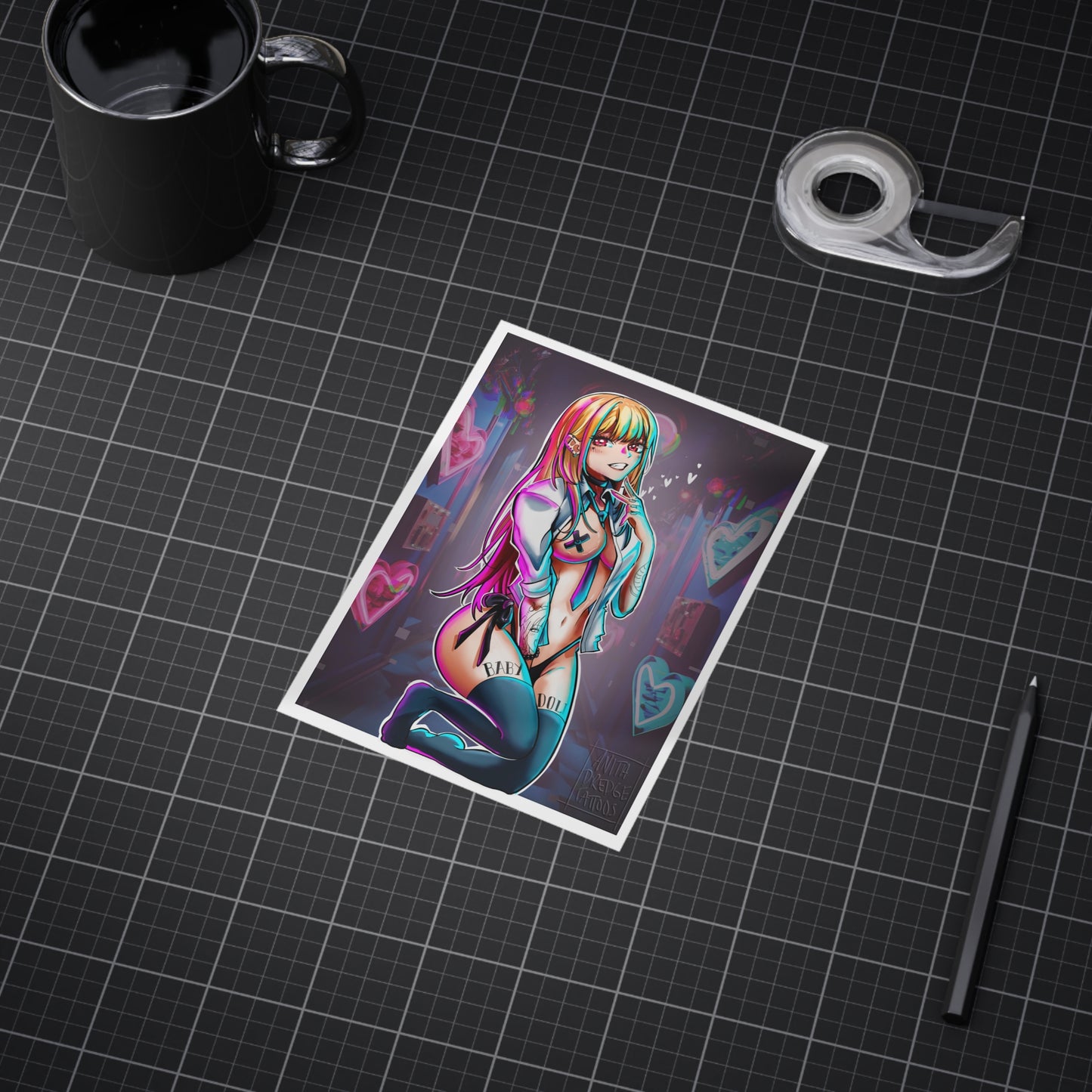 Marin Kitagawa | NSFW 18+ | My Dress Up Darling | Anime Poster Print