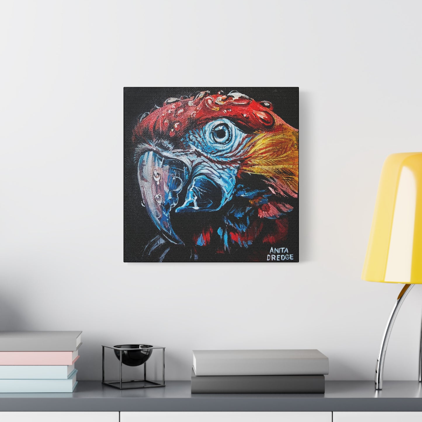 Parrot Canvas Print | Original Artwork