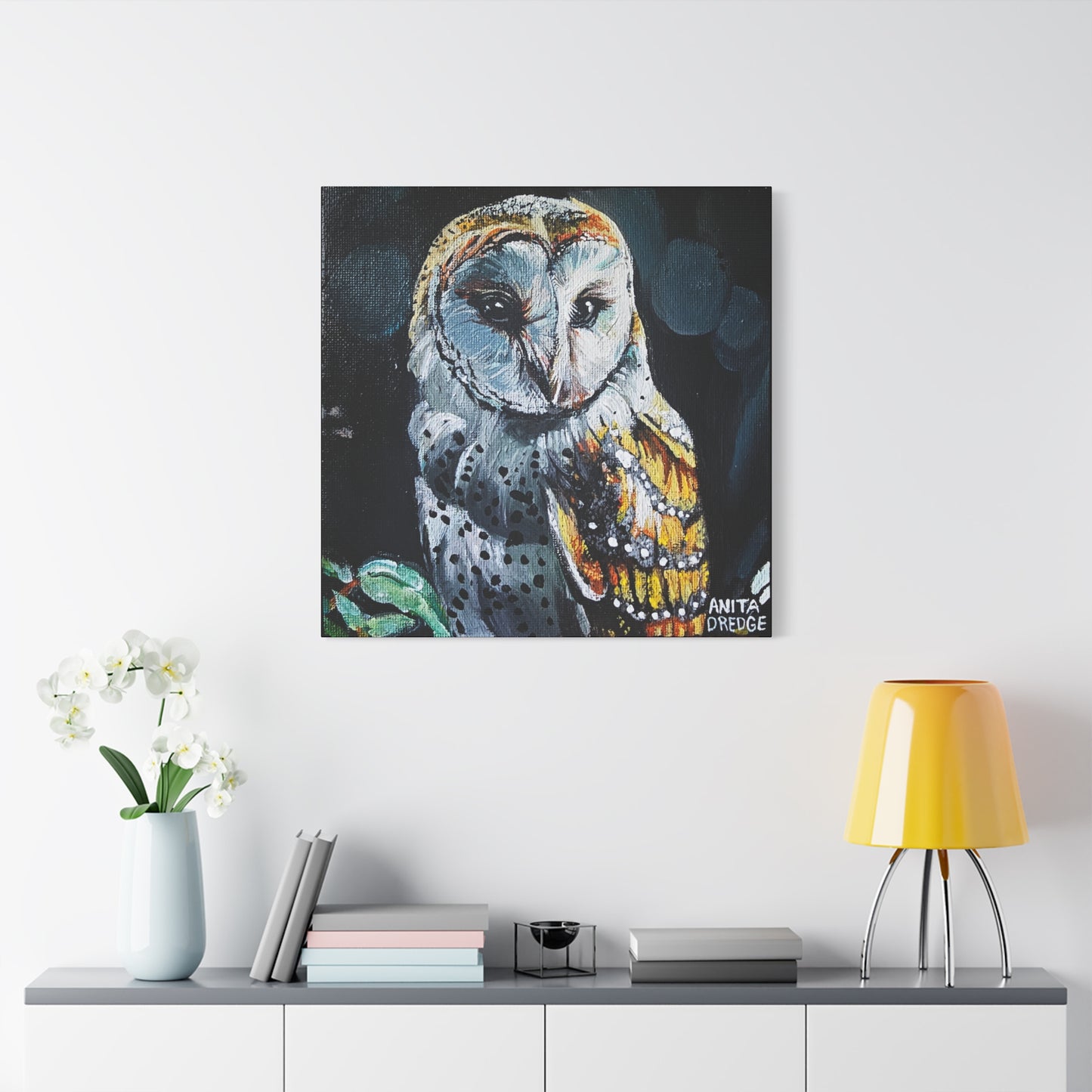 Owl Canvas Print | Original Artwork