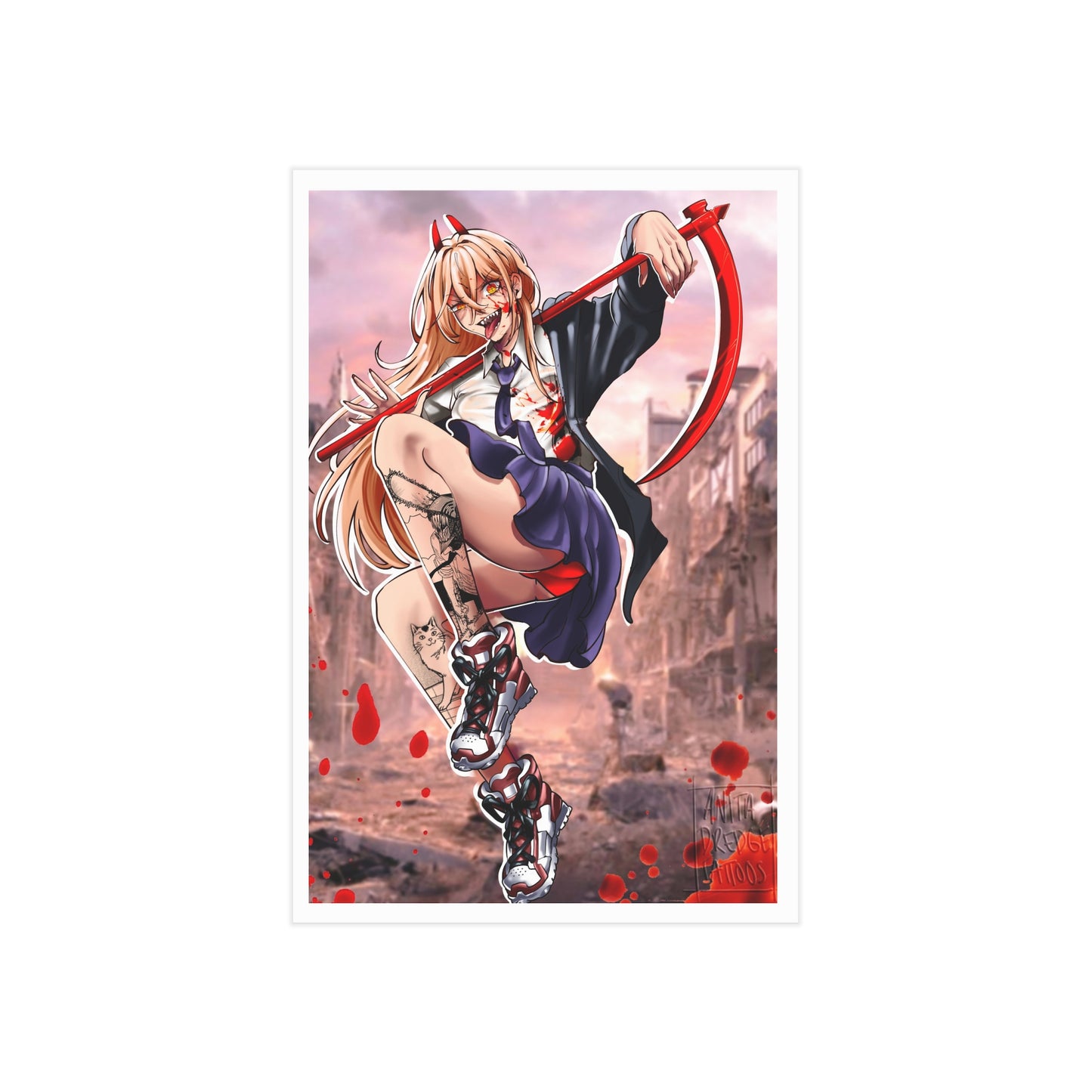 Power | Chainsaw Man | Anime Poster Print