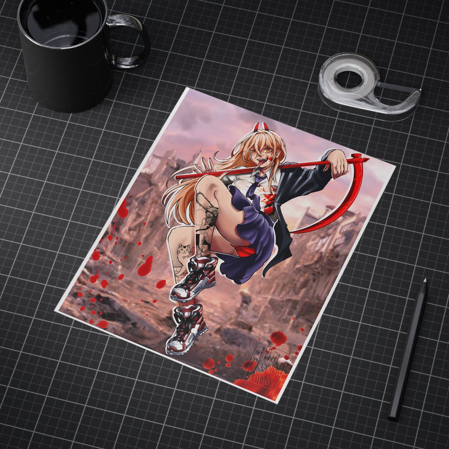 Power | Chainsaw Man | Anime Poster Print