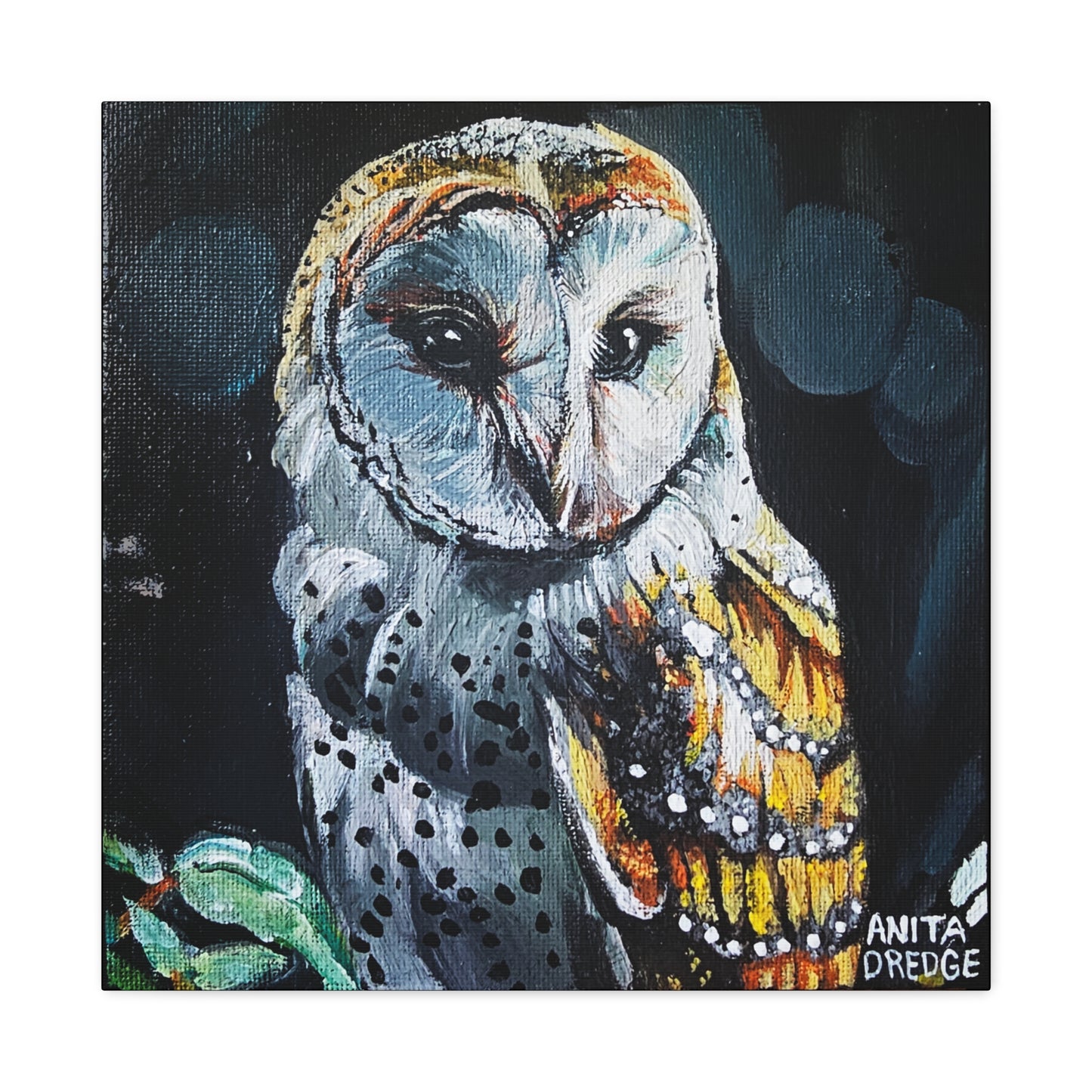 Owl Canvas Print | Original Artwork