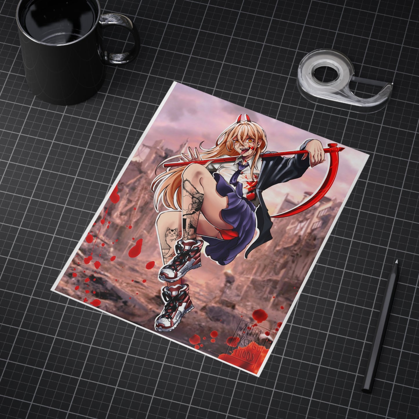 Power | Chainsaw Man | Anime Poster Print