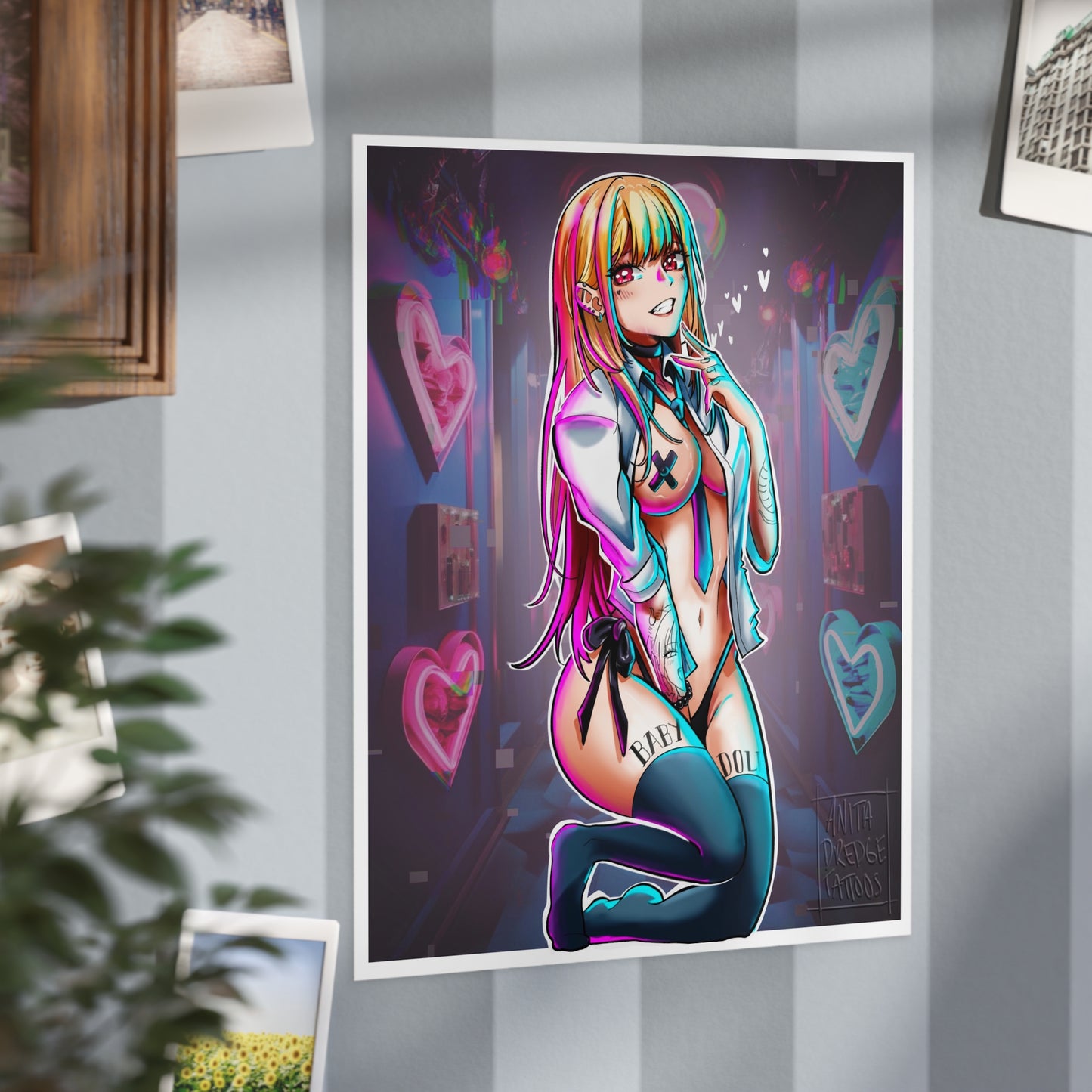 Marin Kitagawa | NSFW 18+ | My Dress Up Darling | Anime Poster Print