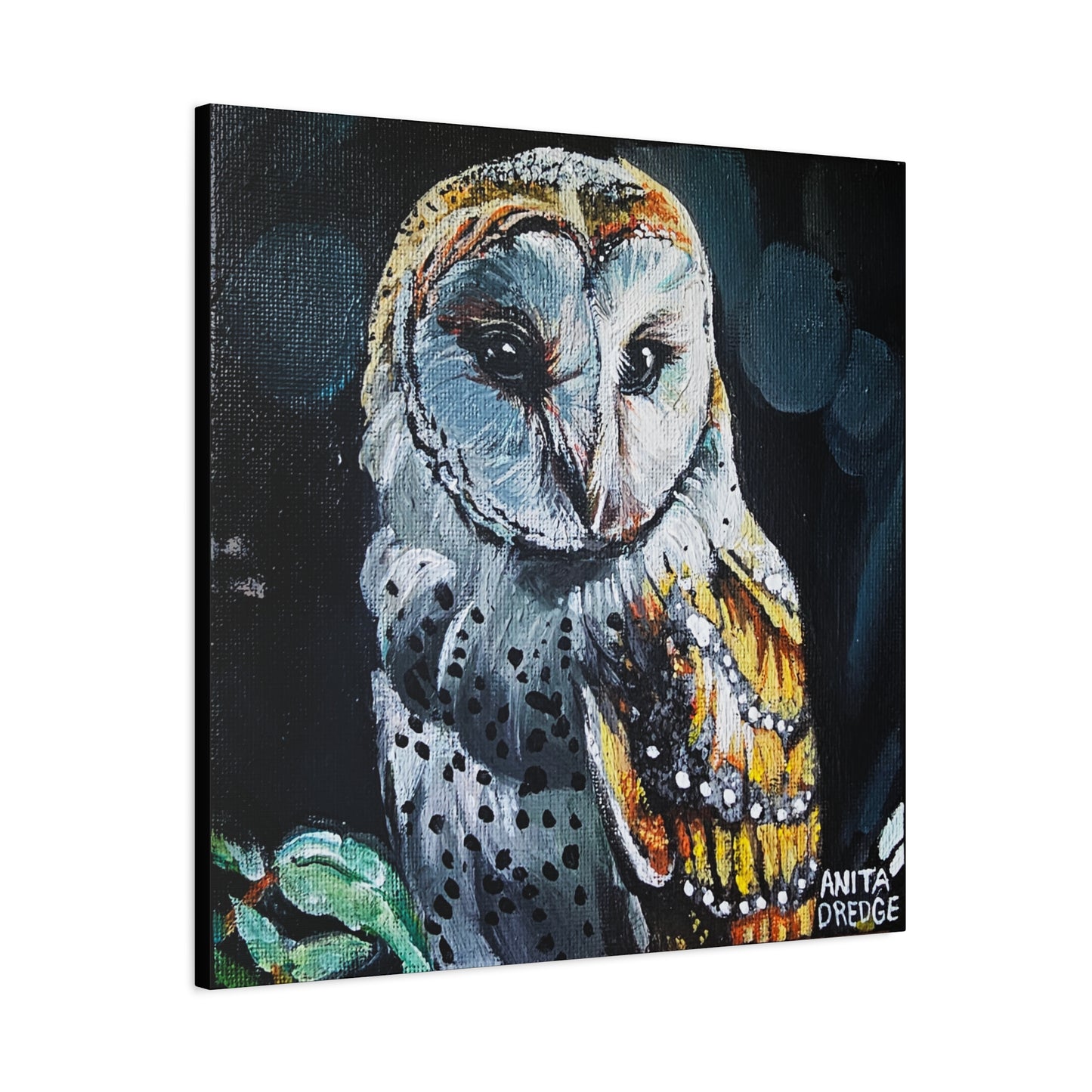 Owl Canvas Print | Original Artwork