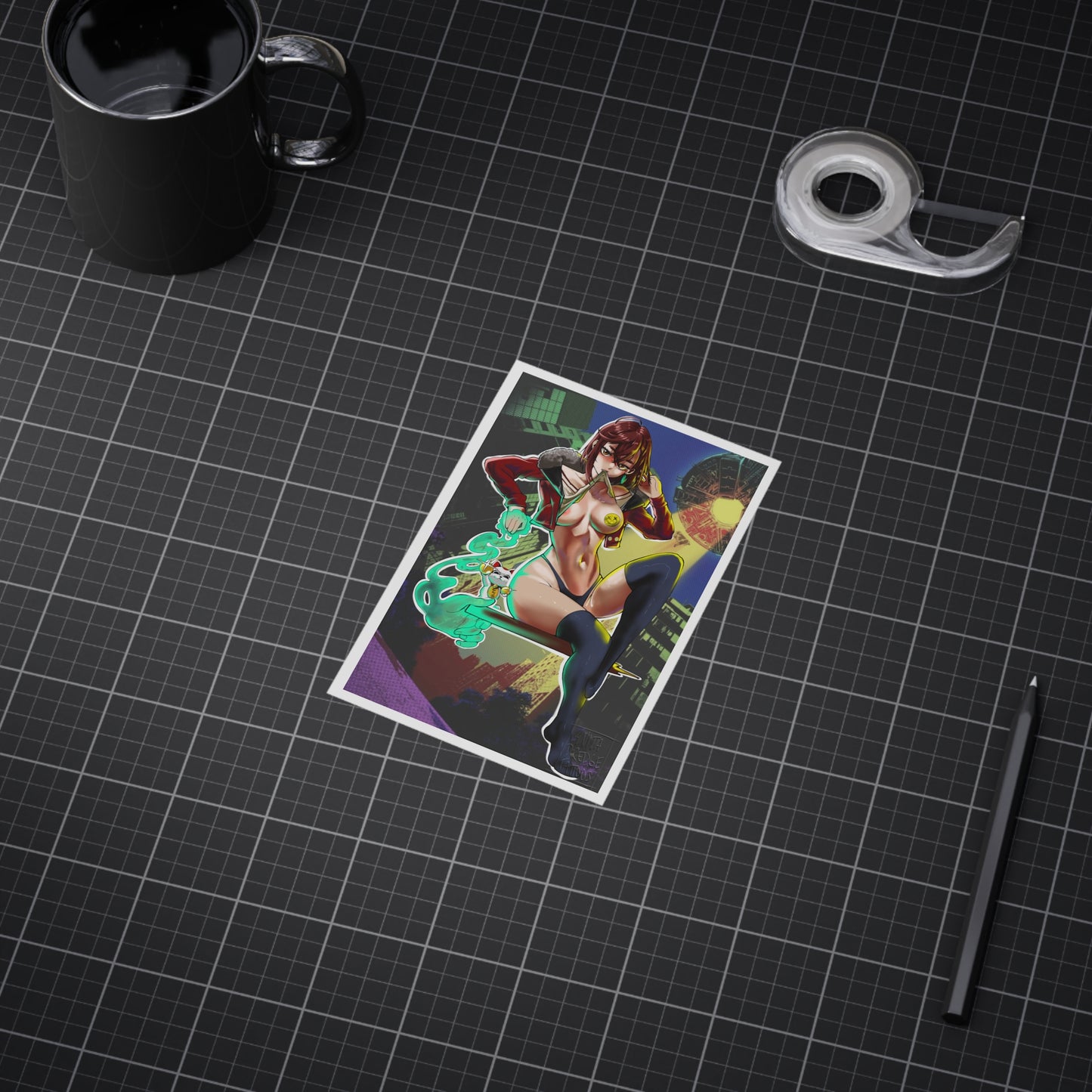 Momo Ayase | NSFW 18+ | Dandadan | Anime Poster Print