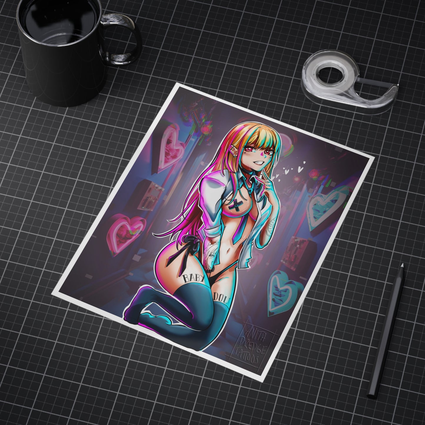 Marin Kitagawa | NSFW 18+ | My Dress Up Darling | Anime Poster Print