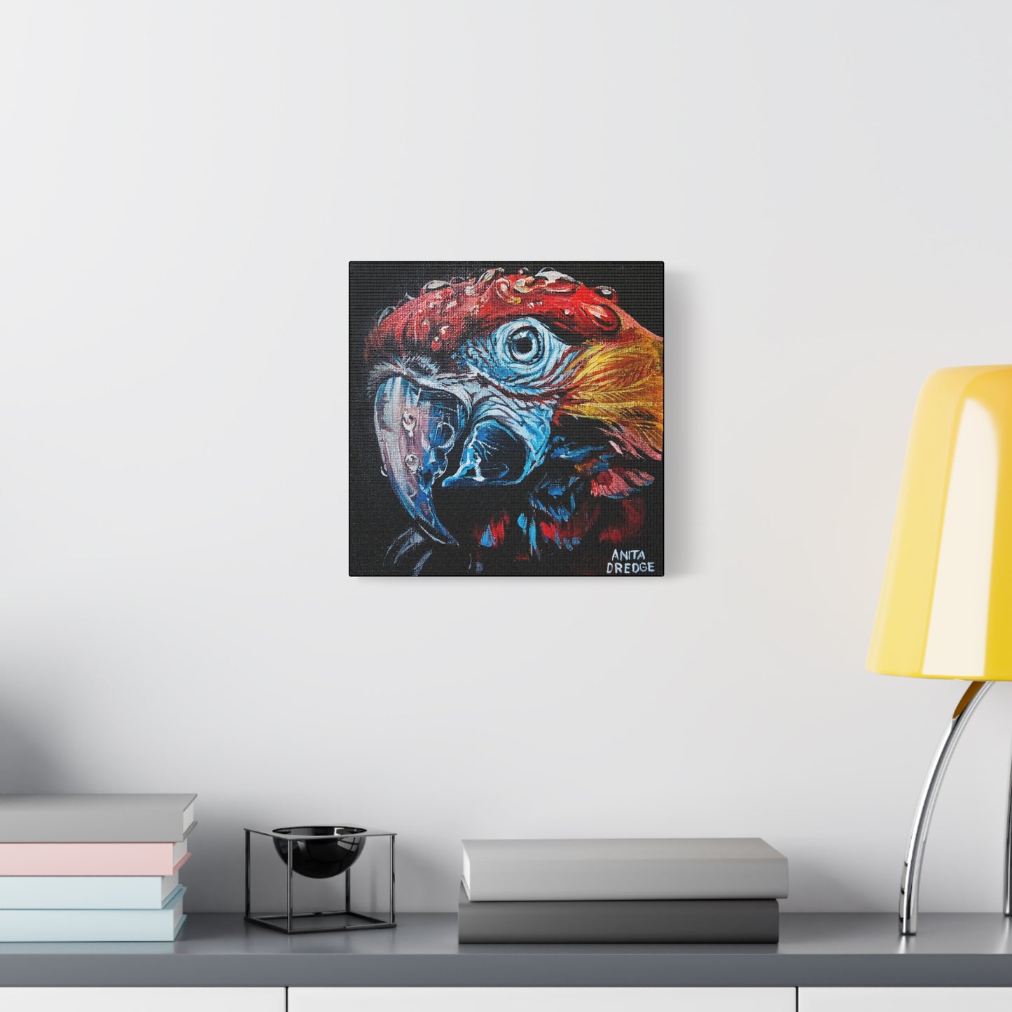 Parrot Canvas Print | Original Artwork